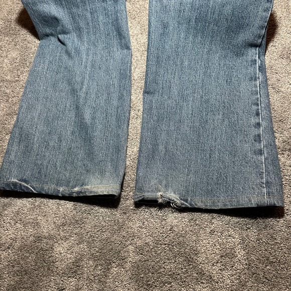 Miss Me Bootcut Jeans Women Size 28 (Fit 30x31.5) Blue Embroidered Low Rise Y2K - Picture 7 of 15